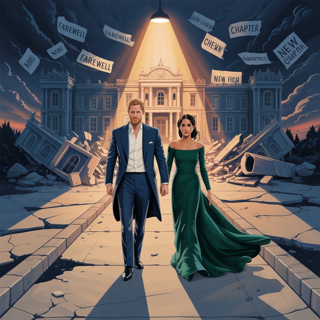 From Royalty to Reality: The Sudden Fall of Harry and Meghan's Hollywood Dream