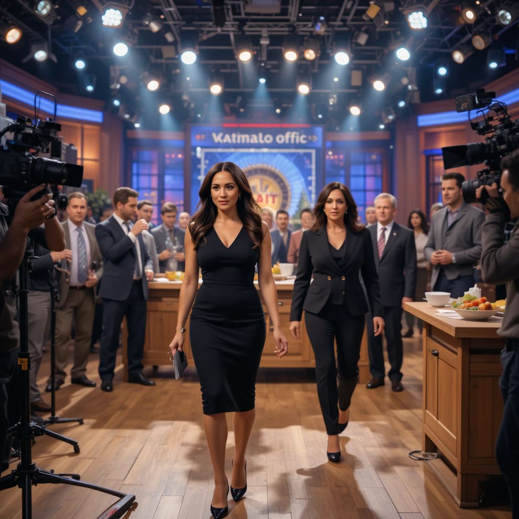 When the Set Turned Sour: Kamala Harris Walks Out on Meghan Markle's Netflix Debacle