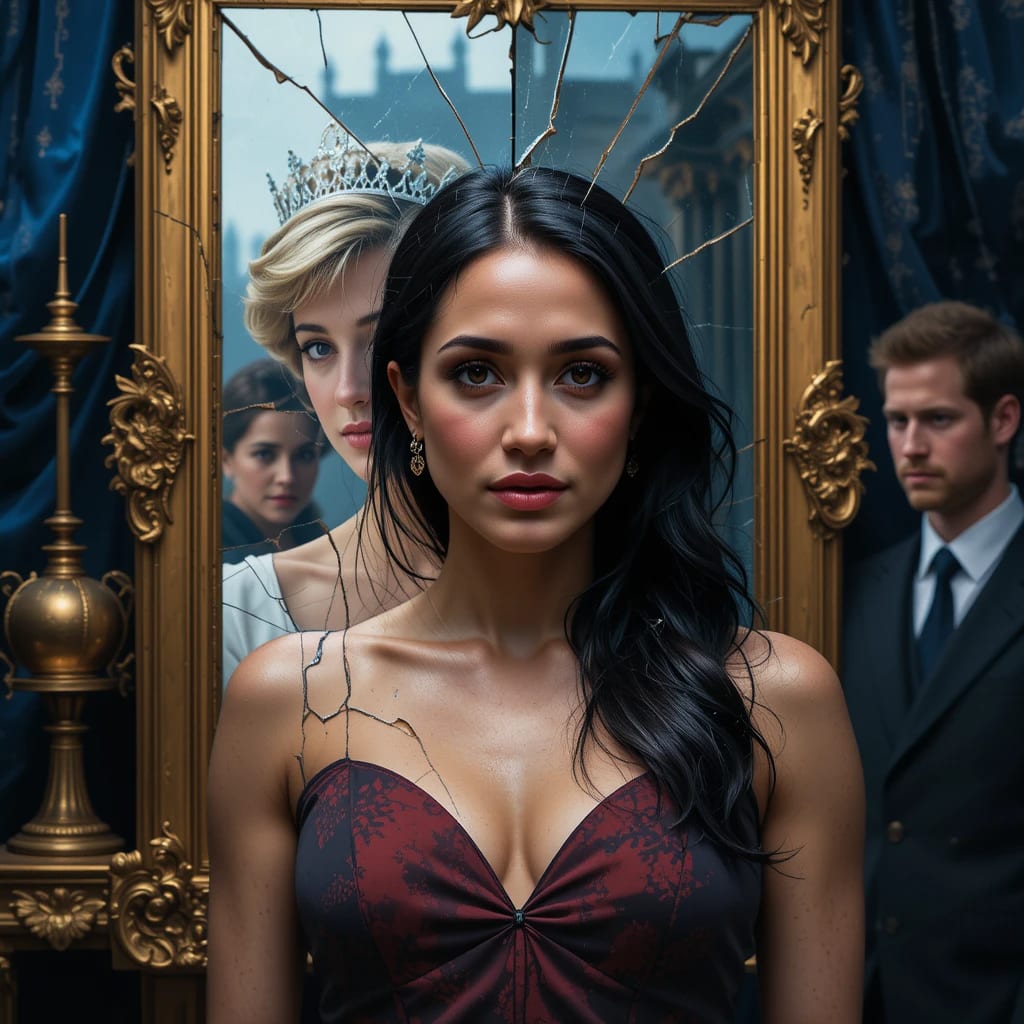 The Royal Obsession: Meghan Markle’s Scripted Fairytale and Harry’s Silent Descent The Royal Obsession: Meghan Markle’s Scripted Fairytale and Harry’s Silent Descent