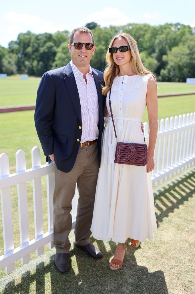 Harriet and Peter at the polo