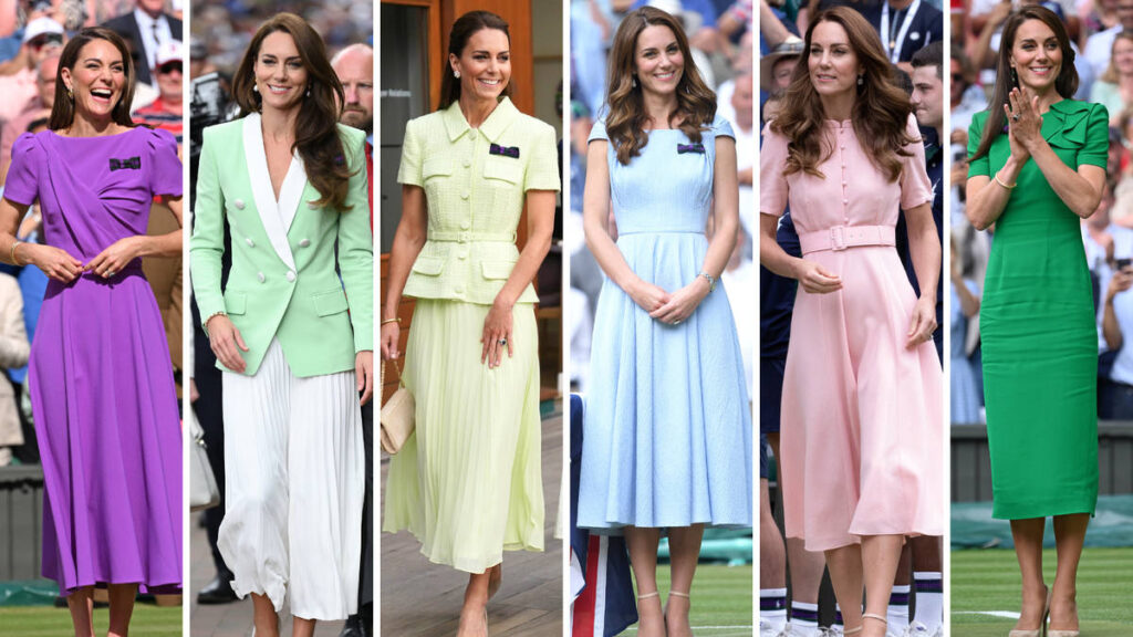 Every outfit Kate Middleton has worn to Wimbledon Every outfit Kate Middleton has worn to Wimbledon