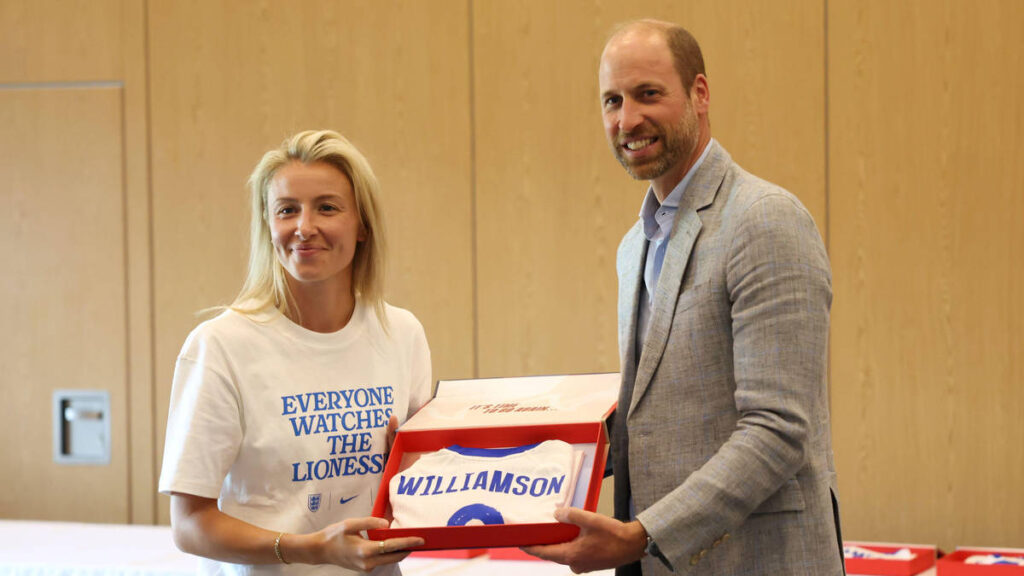Prince William to cheer on Lionesses at Women’s Euros 2025 final Prince William to cheer on Lionesses at Women's Euros 2025 final