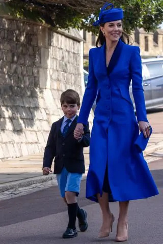 Getty Prince Louis and Kate Middleton in 2023.