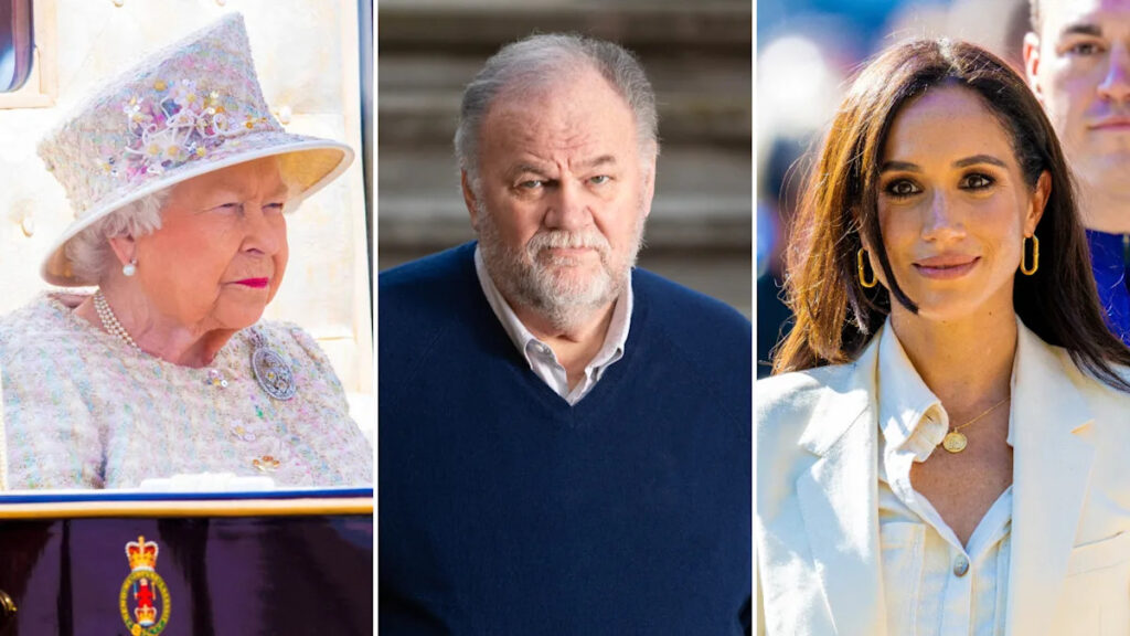 Queen Elizabeth II’s Cousin Believed Meghan Markle’s Father Thomas Was ‘Frightened’ to Attend Royal Wedding Yahoo entertainment home