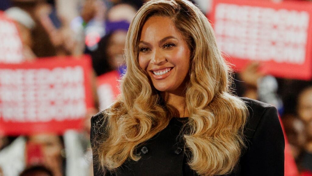 Trump says Beyonce should be 'prosecuted' for Harris endorsement