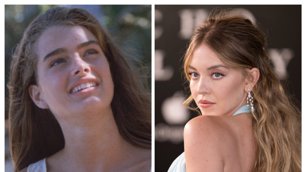 Sydney Sweeney's jeans ad compared to Brooke Shields
