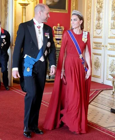 Getty Images Prince William and Kate Middleton on July 8, 2025.