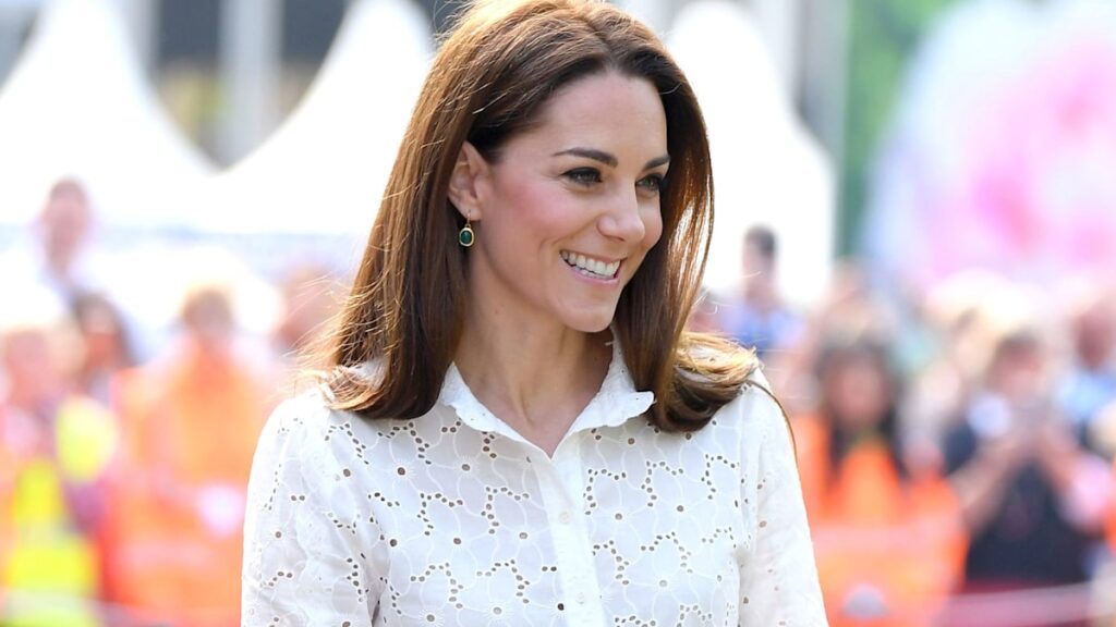 Marks & Spencer’s pretty broderie blouse is going viral – and I could see Kate Middleton wearing it Marks & Spencer's pretty broderie blouse is going viral - and I could see Kate Middleton wearing it