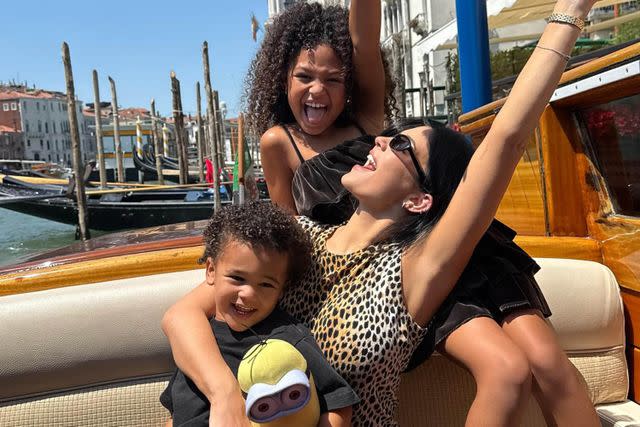 Kylie Jenner/Instagram Kylie Jenner Enjoys Venice with Her ‘Babies’ Aire, 3, and Stormi, 7 — and All of Their Stuffed Animals