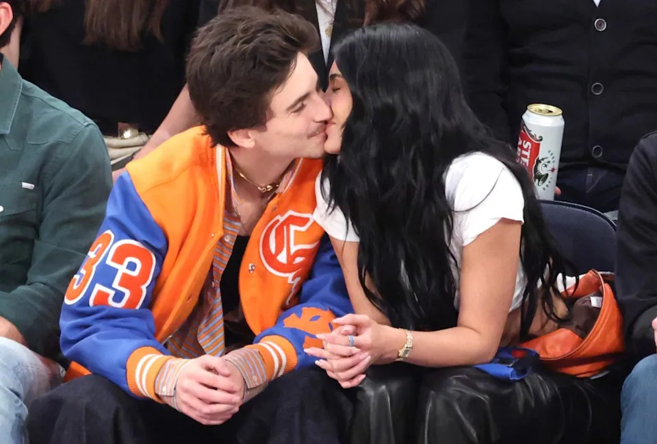 The duo sparked dating rumors in April 2023. Charles Wenzelberg / New York Post