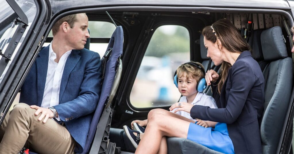 Prince George Has Been Banned From Flying With His Dad William Prince George Has Been Banned From Flying With His Dad William
