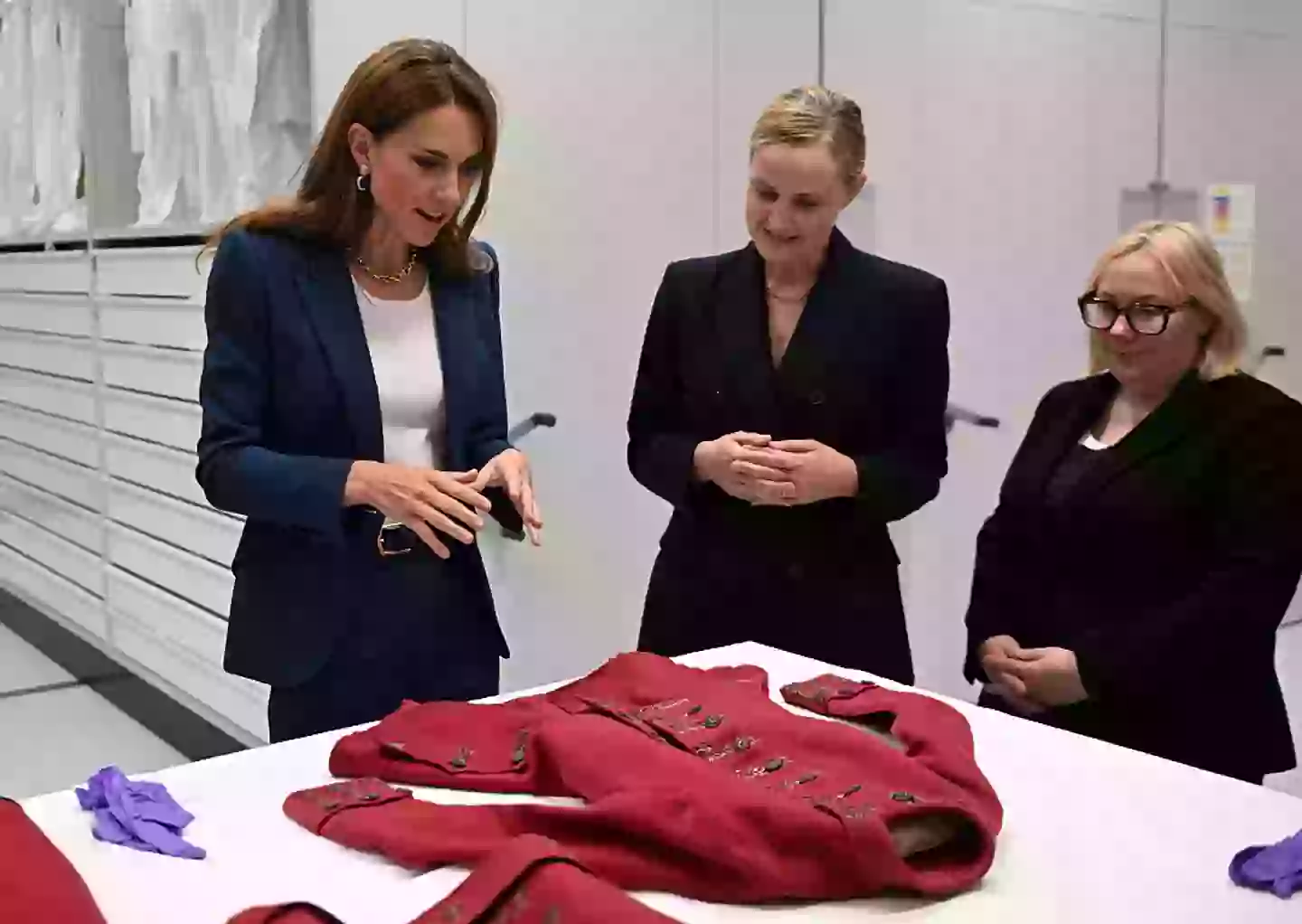 The Princess of Wales has been a patron of the V&A since 2018 (EDDIE MULHOLLAND / Getty Images)