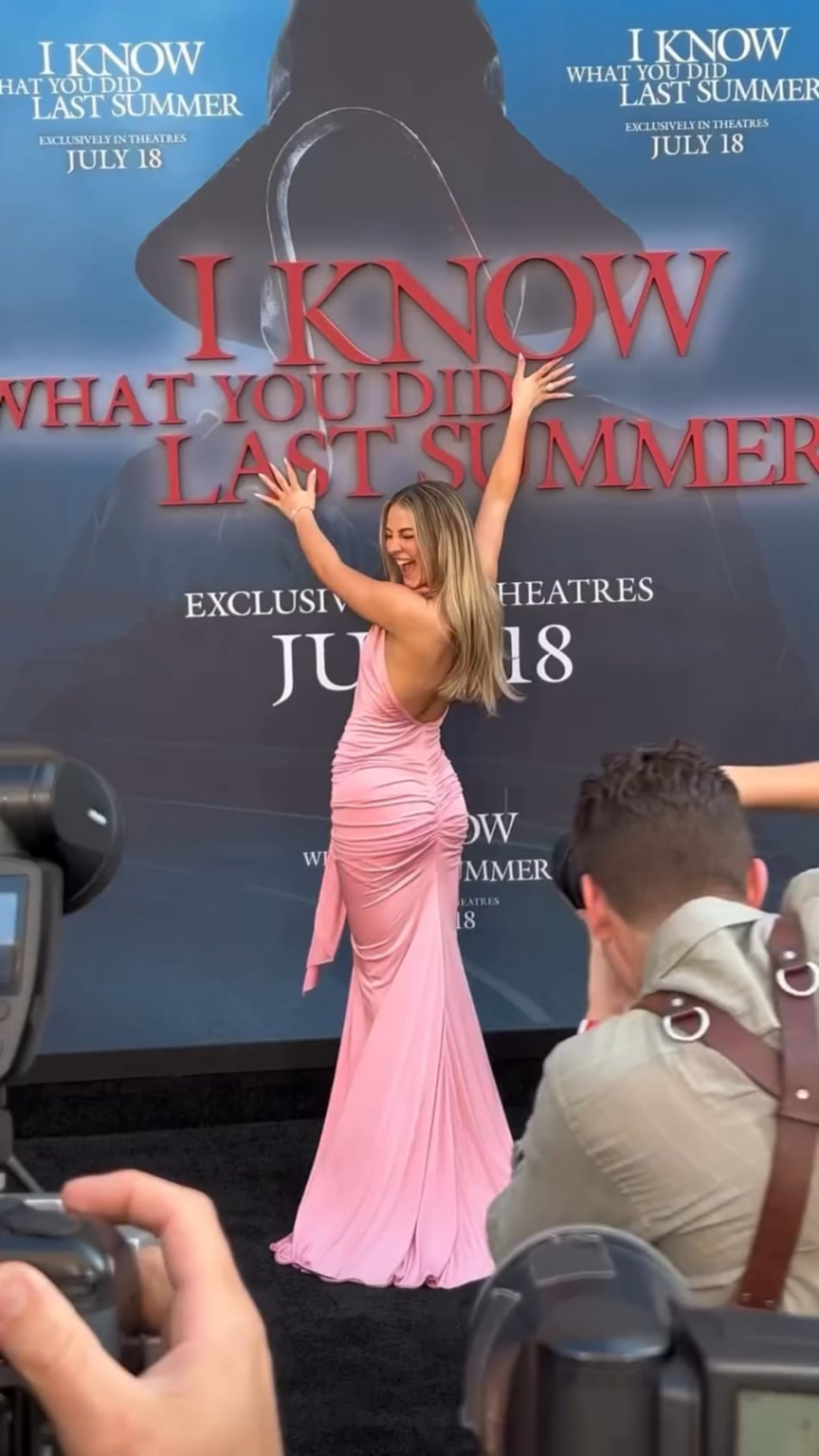 Madelyn Cline attending the World Premiere of I Know What You Did Last Summer 7/14/25