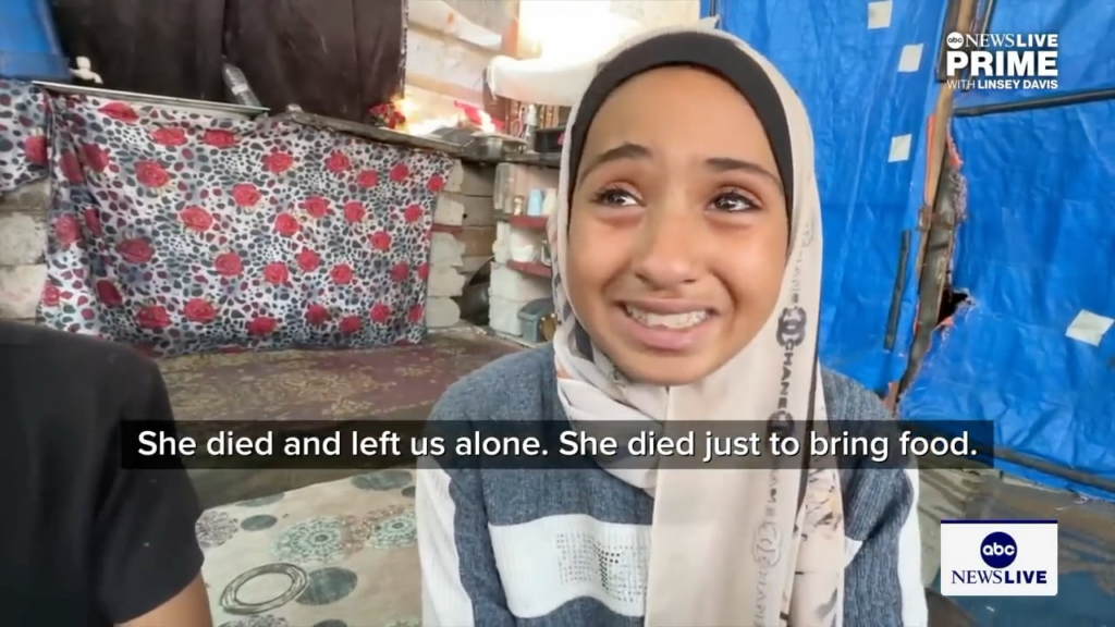 “The home is empty. It's no longer beautiful. She was responsible for us. She died and left us alone. She died just to bring food.”