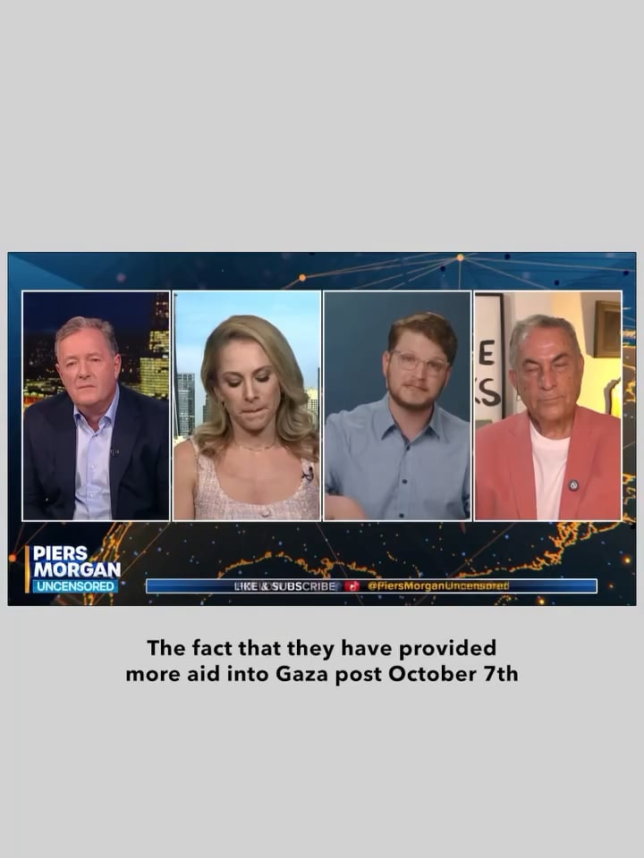 “I’m not gonna let you filibuster, bitch!” Ana Kasparian tears into pro-Israel activist Shabbos Kestenbaum after he says he’s proud of Israel for providing more aid to Gaza post-October 7th than pre-October 7