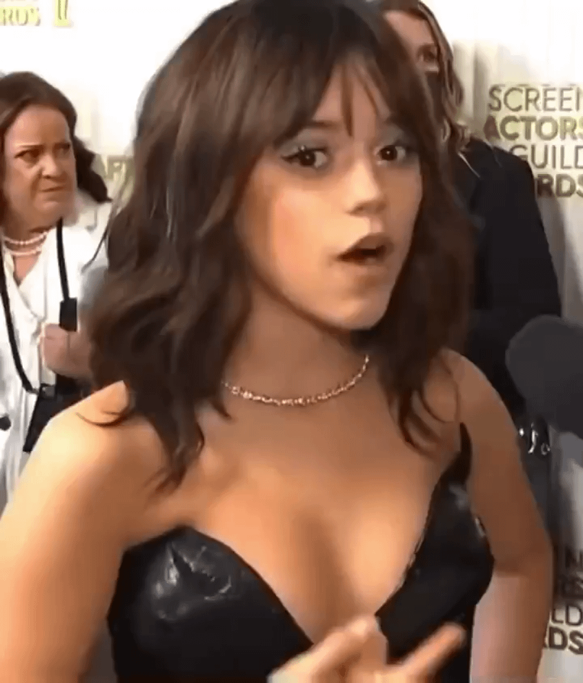 Jenna Ortega at the SAG Awards, 2023