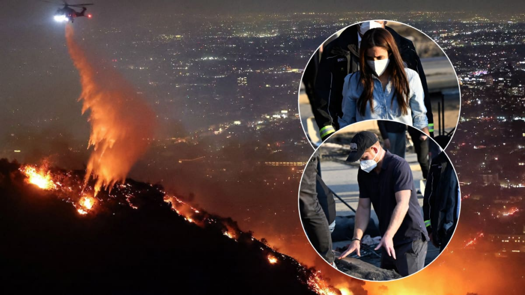 Prince Harry and Meghan Markle visit LA wildfire victims, first responders battling blaze