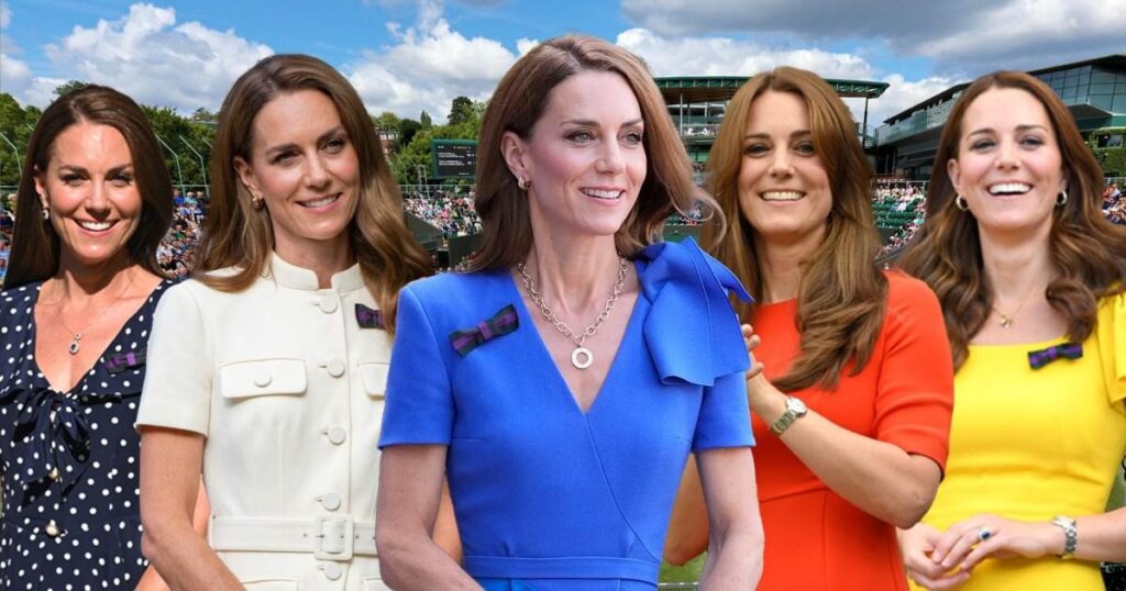 Every outfit Kate Middleton has worn at Wimbledon as she attends the 2025 finals