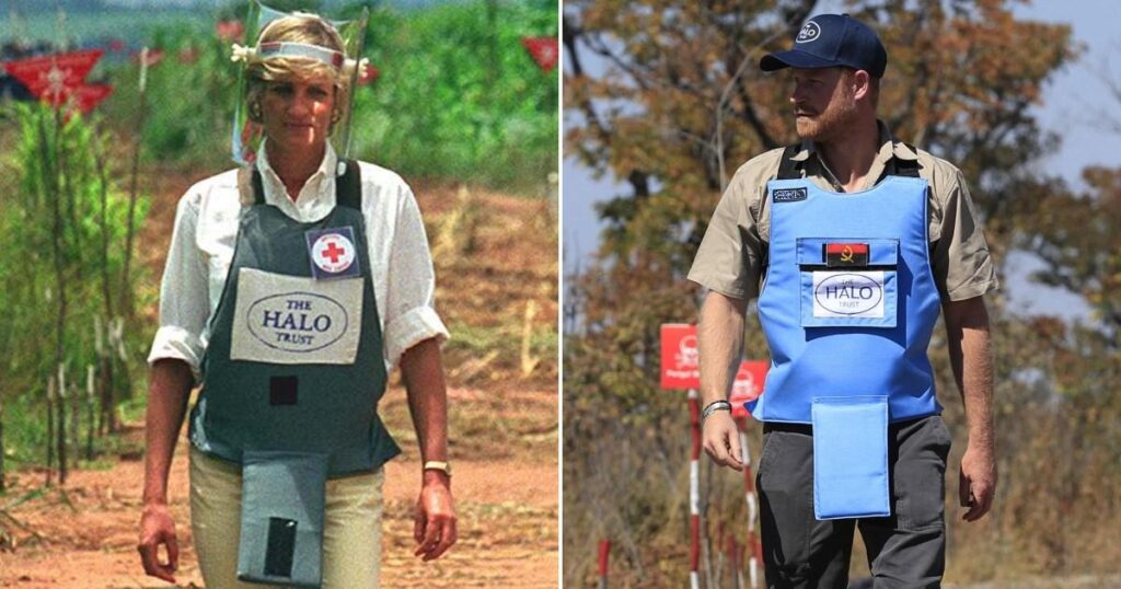Prince Harry makes emotional return to Angolan minefield Princess Diana visited | News UK