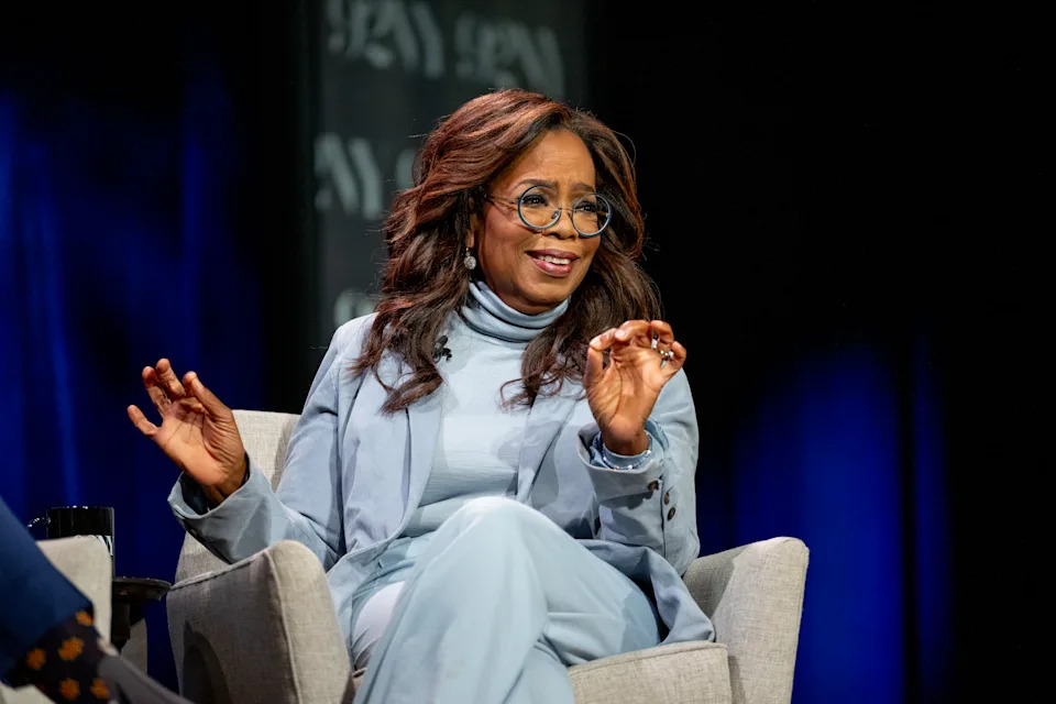 Winfrey is a longtime friend of Meghan Markle and Prince Harry. Getty Images