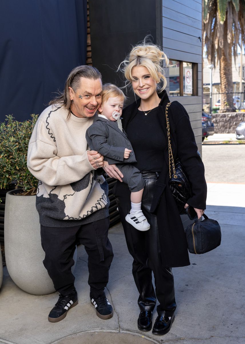 Sid Wilson, Sidney Wilson, and Kelly Osbourne on November 16, 2024 