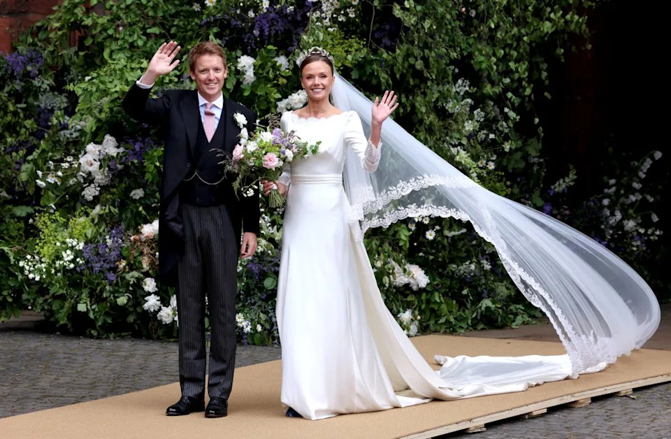 The Duke and Duchess of Westminster confirmed they had welcomed a baby girl a year after their lavish nuptials. Getty Images