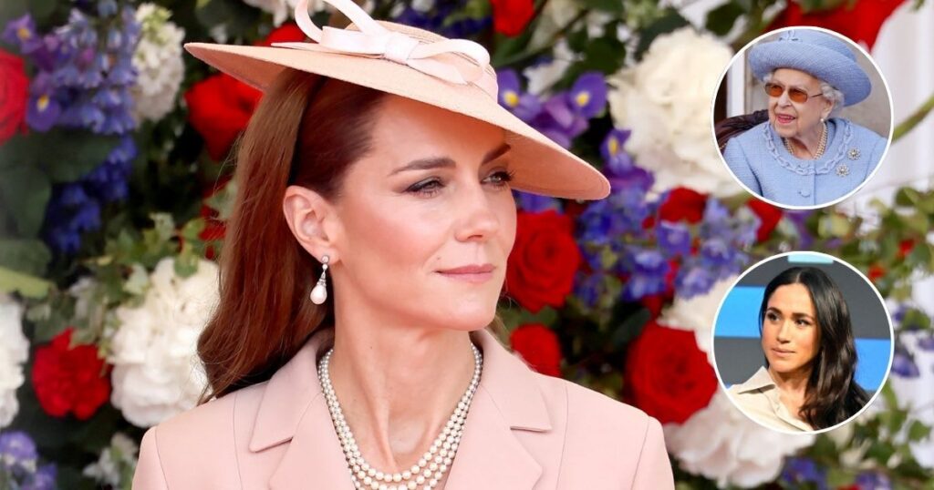 Kate’s Sweet Nod to Queen Elizabeth With Her Jewelry Might Just Have Been a Sly Dig at Meghan