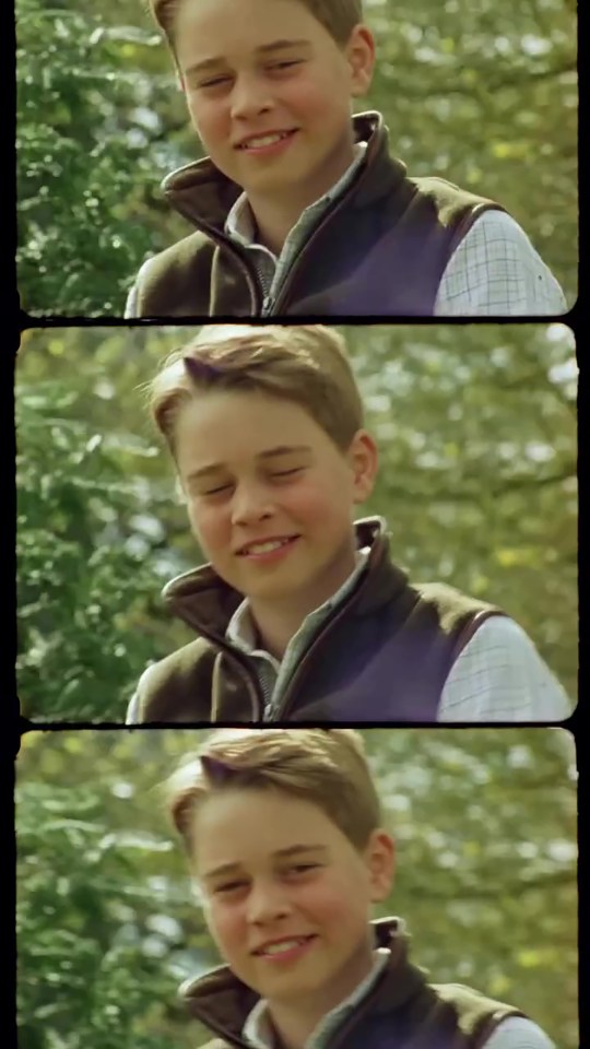 Behind-the-scenes photos of Prince George.