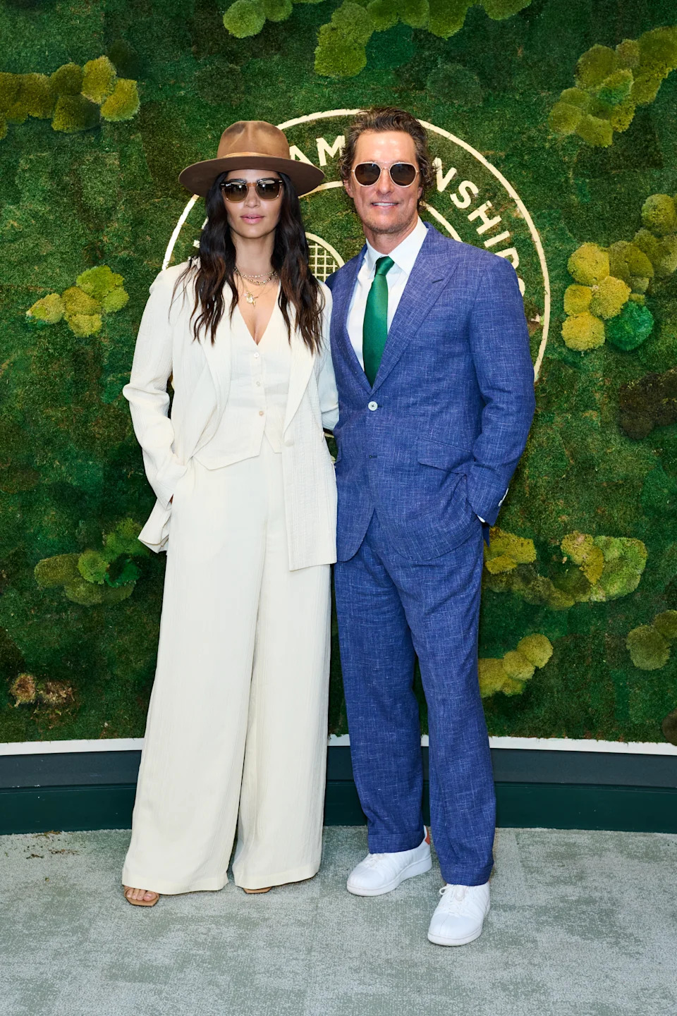 McConaughey’s kind gesture garnered praise from fans online. Getty Images for AELTC