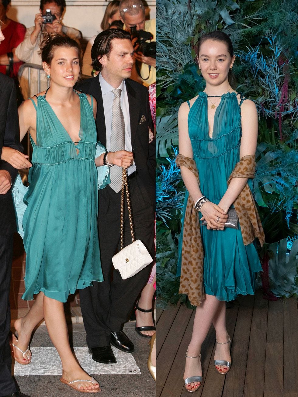 charlotte casiraghi and princess alexandra