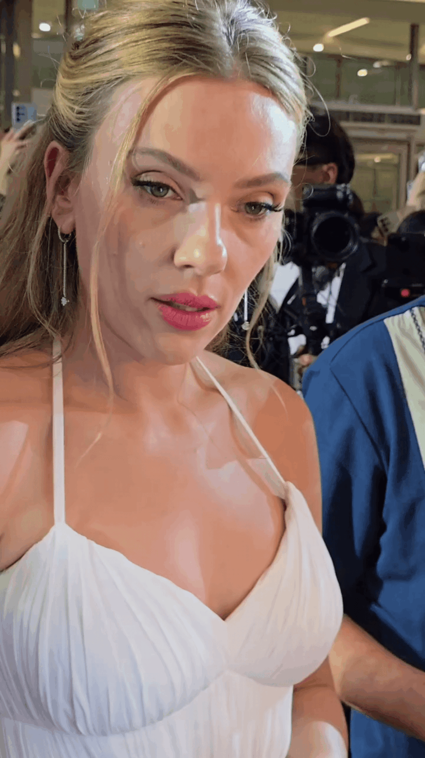 Scarlett Johansson at the Seoul premiere of jurassic world rebirth, June 2025