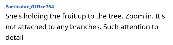 Meghan Markle holding fruit near a tree in a photo sparking accusations about the authenticity of her fruit-picking activity Meghan Markle holding fruit near a tree in a photo sparking accusations about the authenticity of her fruit-picking activity