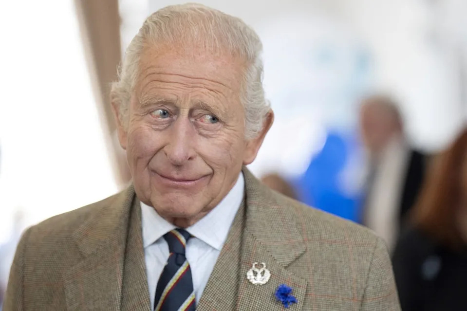 “We know that King Charles said something about him being whipped,” royal broadcaster Esther Krakue said about the kings’s thoughts on his son’s relationship. via REUTERS