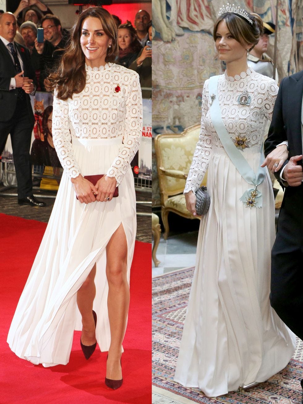 Red carpet, Clothing, White, Dress, Fashion model, Carpet, Fashion, Flooring, Premiere, Gown, 
