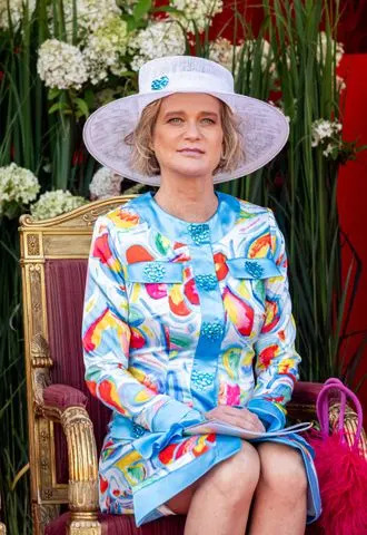 Getty Princess Delphine on July 21, 2023