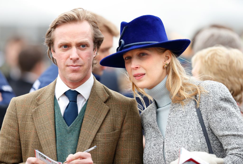 Thomas Kingston and Lady Gabriella Kingston at Cheltenham