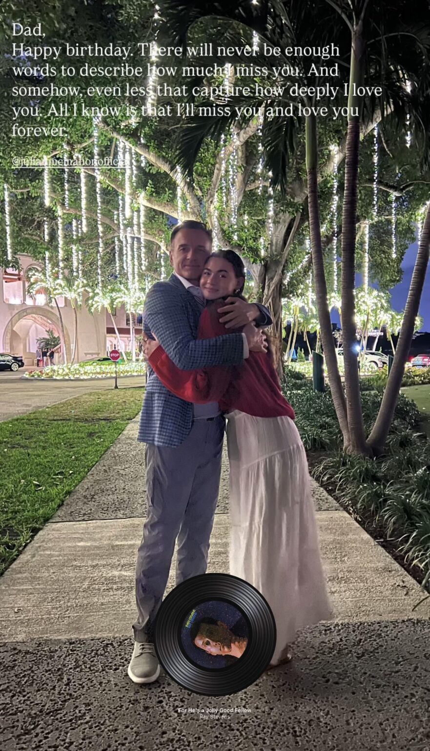 Julian McMahon's Daughter Shares Post on Late Actor's 57th Birthday, Weeks After His Death: 'I'll Love You Forever'