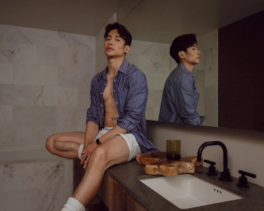 Manny Jacinto for InStyle magazine