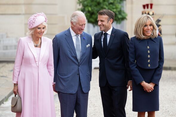 King Charles III And Queen Camilla Visit France - Day One In Paris King Charles III And Queen Camilla Visit France - Day One In Paris