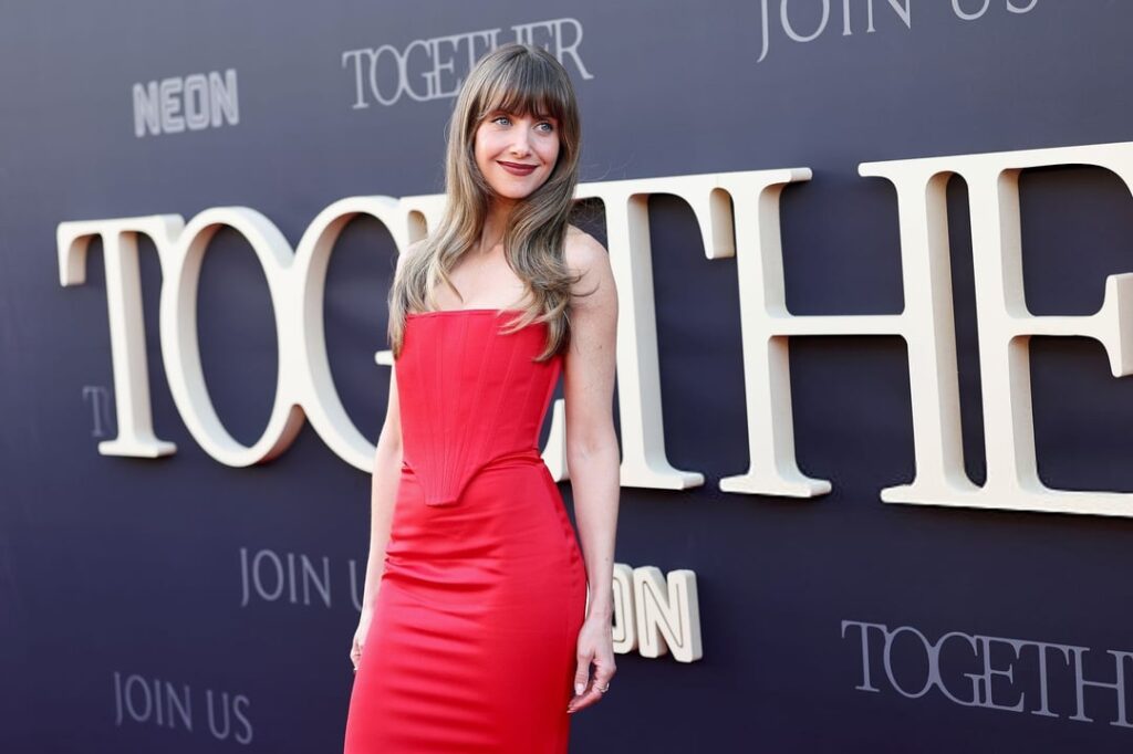 Alison Brie - At the premiere of “Together” in Los Angeles July 23, 2025