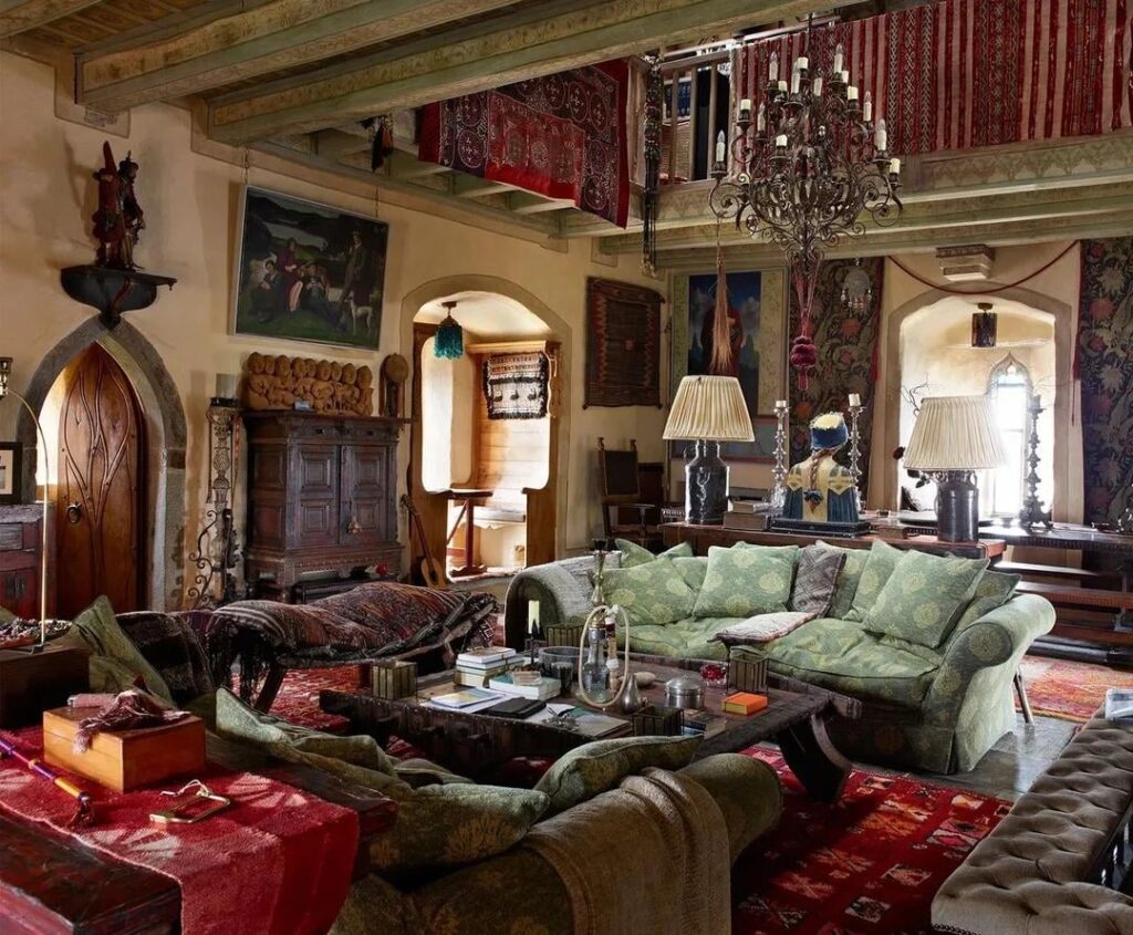 mentally i'm here rn (jeremy irons' 15th century restored irish castle)