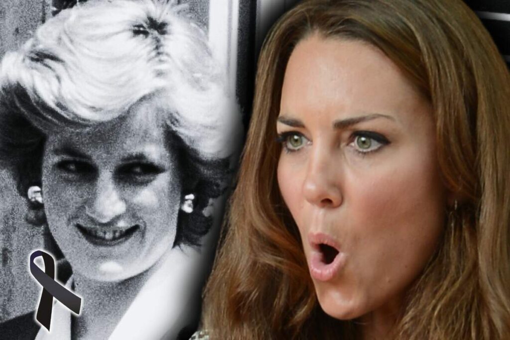 Kate Middleton finds out Lady Di had written it down: nobody knew