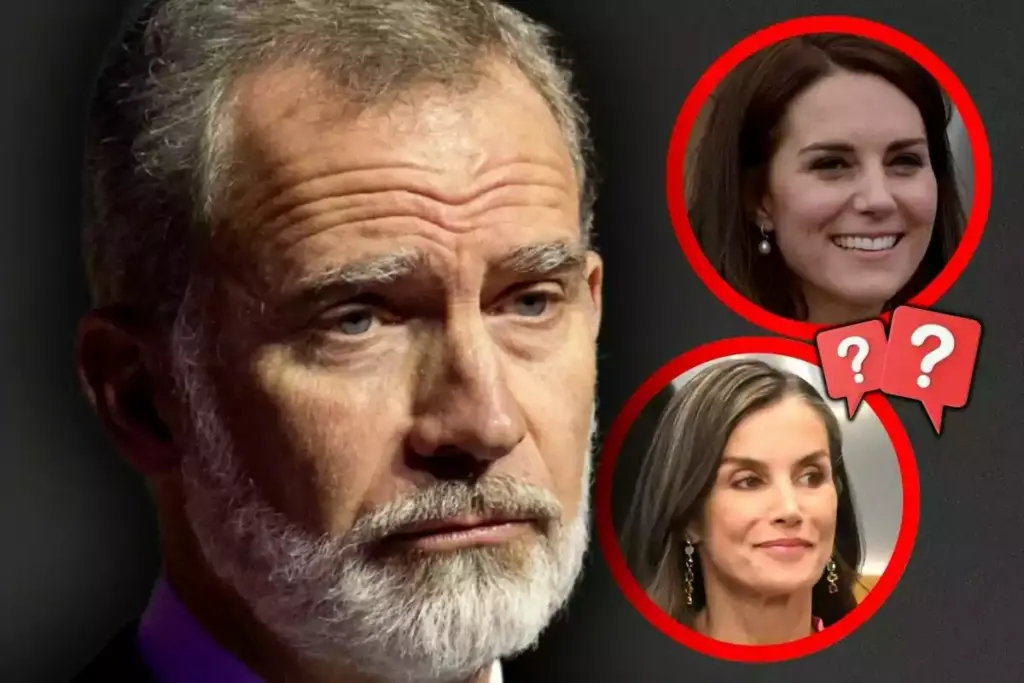 King Felipe reappears far from Letizia and Kate Middleton knows what happened Logo en.edatv.news
