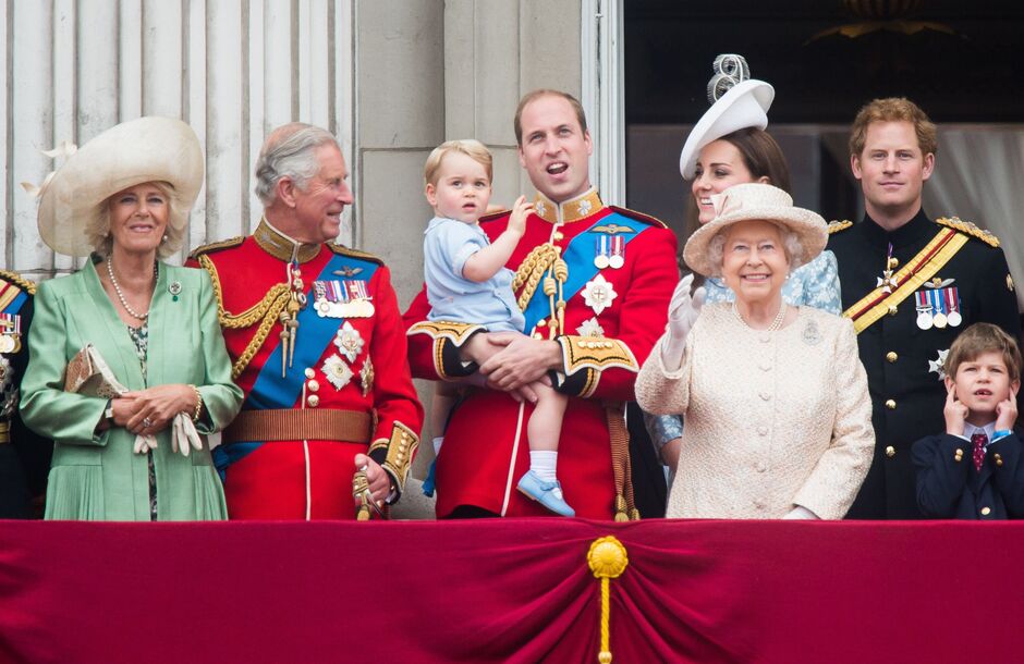 prince george trooping the colour debut