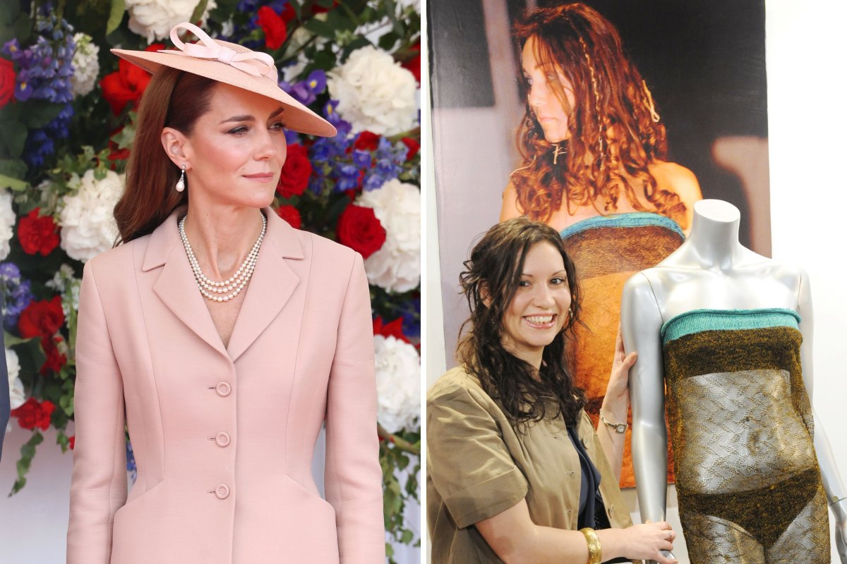 Princess Kate at State Visit and Catwalk