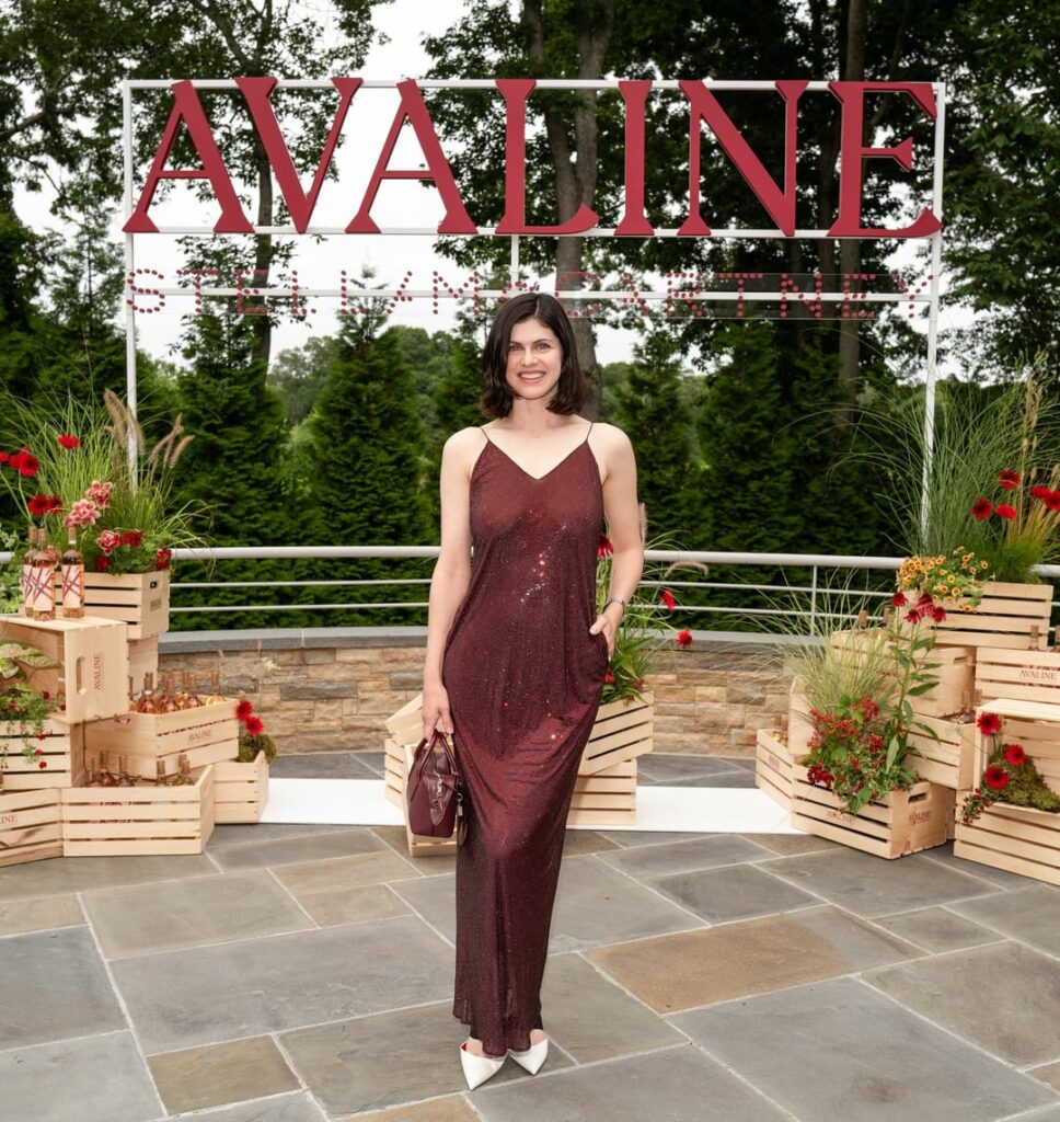 Alexandra Daddario - Avaline & Stella McCartney Launch Limited Edition Bottle in the Hamptons - 07/12/2025