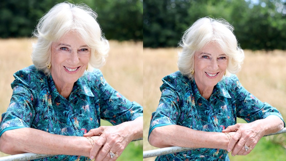 Queen Camilla’s 78th Birthday Portrait Look Features Playful Print LACOCK, ENGLAND - JULY 16: NEWS EDITORIAL USE ONLY. NO SALES. THE IMAGE SHALL NOT BE USED AFTER 0001 HRS ON THURSDAY 31 JULY, 2025. After that date, no further licensing can be made, please remove from your systems. Copyright vests with Getty Images and publications are asked to credit Chris Jackson/Getty Images for Buckingham Palace. All terms of release must be adhered to. The photograph has been distributed with permission from Royal Communications. The photograph should be used for news editorial purposes only – for publication and broadcast, not for social media. The photograph is not approved for use on merchandise including souvenirs, or memorabilia; or anything similar. No charge should be made for the supply, release, or publication of the photograph. There shall be no commercial use whatsoever of the photograph. The photograph must not be digitally enhanced, manipulated, or modified in any way and must include all those featured when published. Any further licensing needs Buckingham Palace approval. Questions relating to additional use of the photograph should be first directed to Buckingham Palace: buckingham.palace@royal.uk. In this image (alternate crop) released on July 16, 2025, Queen Camilla poses for a portrait to mark her birthday in the garden of her home Ray Mill House in the village of Lacock on July 16, 2025 in Lacock, Wiltshire, England. (Photo by Chris Jackson/Getty Images For Buckingham Palace)