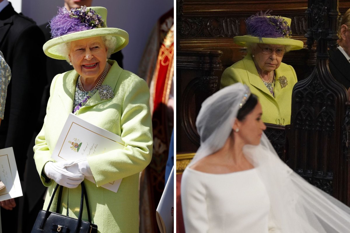 Queen Elizabeth at Harry, Meghan's Wedding