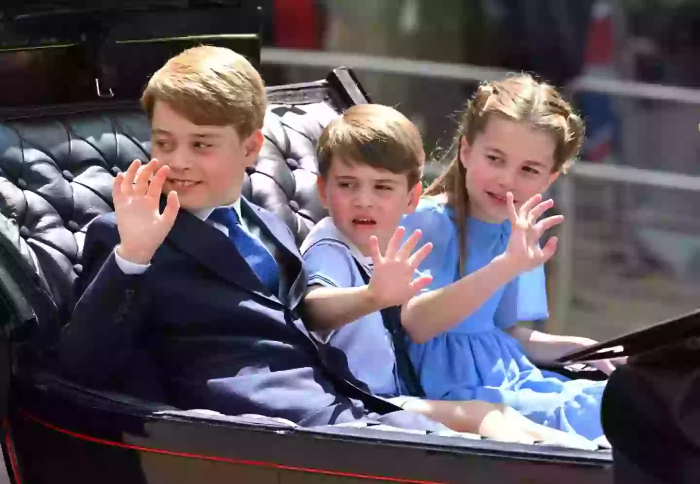Prince William and Kate Middleton wasted no time breaking the news to George that he would be the future King (Karwai Tang / Contributor / Getty Images)
