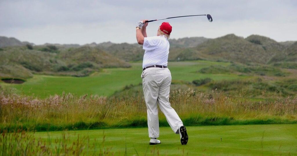 Trump Spending $10 Million Of Taxpayer Money To Promote His Scotland Golf Course